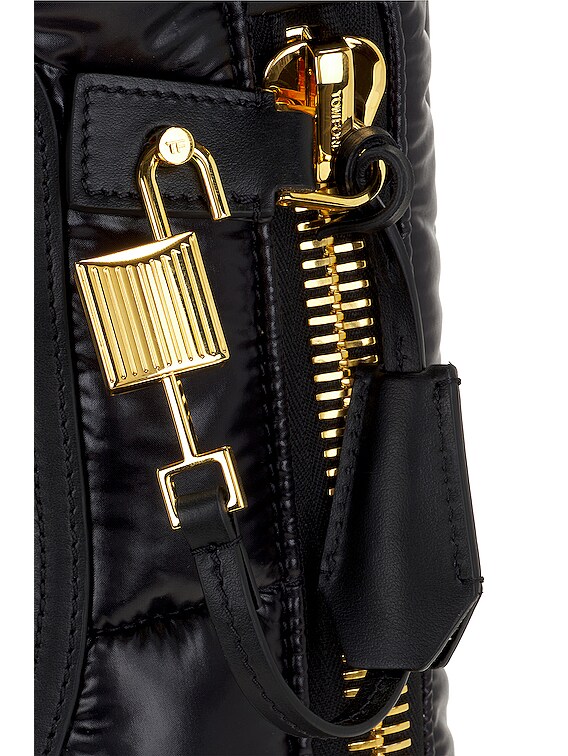 TOM FORD Puffy Nylon Alix Bag in Black | FWRD