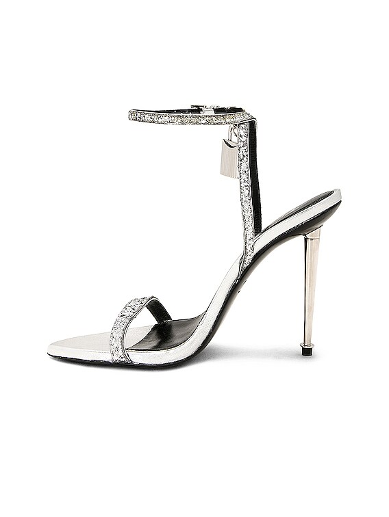 TOM FORD White Pointy Naked Sandals