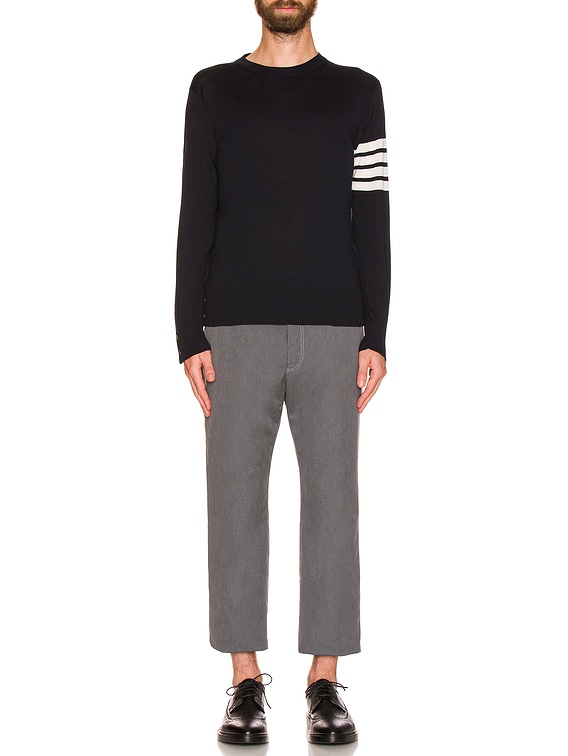 【送料&関税込】Thom Browne Sweater DHgate.com:Tom Browne Designer Loose Knitted Sweater: Luxury