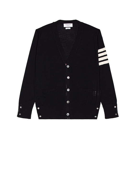 Thom browne cheap merino cardigan