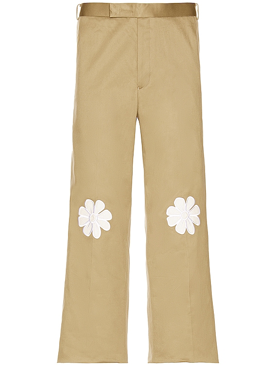 Thom Browne THOM BROWNE UNCONSTRUCTED BELTLOOP TROUSER IN KHAKI