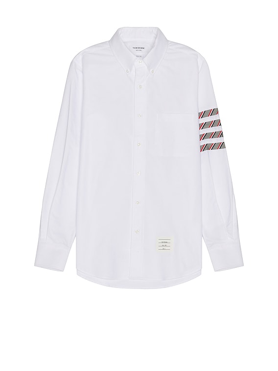 Thom Browne シャツ - Grey & White | FWRD