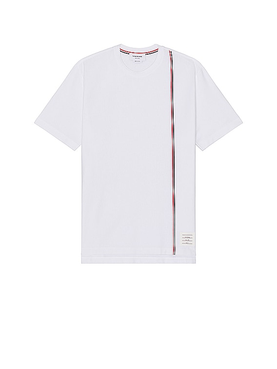Thom Browne short-sleeve cotton shirt - White