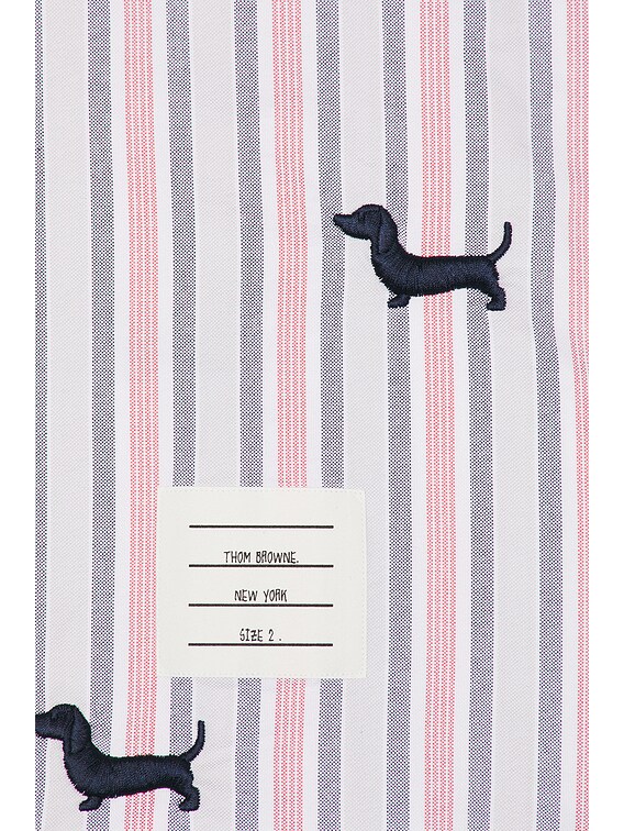 Thom Browne Straight Fit Allover Hector Shirt in Multi | FWRD