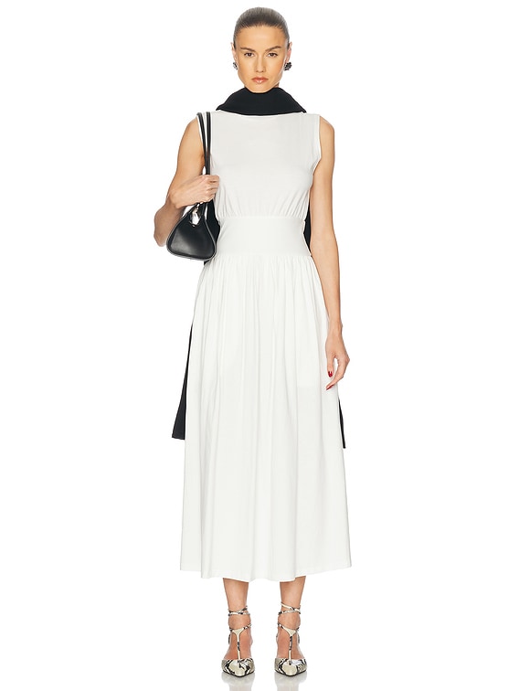 Sleeveless Cotton Tee Dress