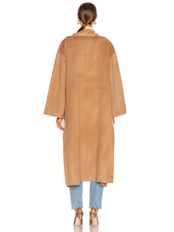 Toteme annecy coat top camel