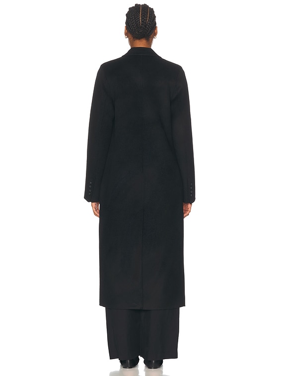 コート TOTEME - Classic double coat black Classic doublé coat black – TOTEME