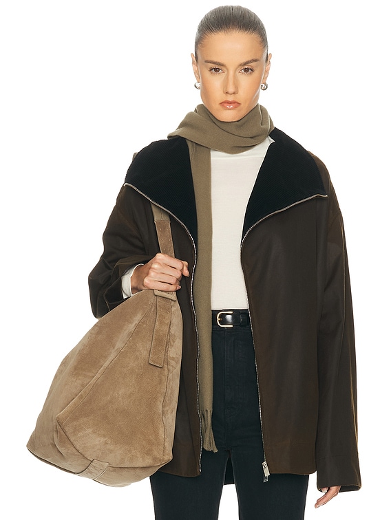 Zipped Funnel Jacket