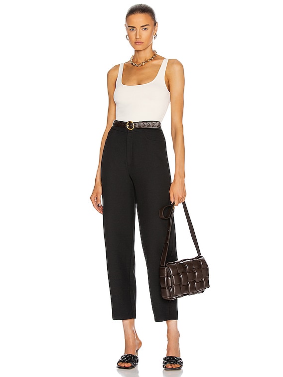 TOTEME NOVARAパンツ 34 トーテム Toteme Novara Trouser in Black | FWRD