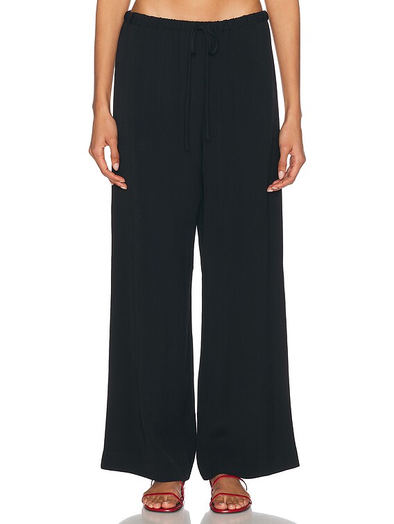 TOTEME｜SLACKS (Wooven Stripe Drawstring Trouser (252-WR TOTEME-Woven Stripe Drawstring Trousers-252WRB1709FB0192