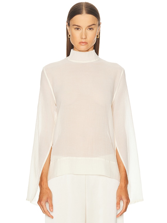 Slit Sleeve Blouse