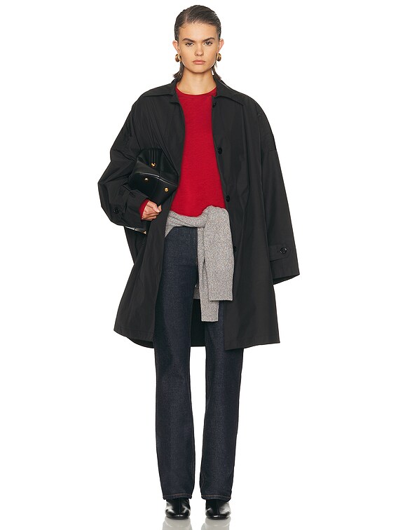 toteme トーテム レッド 長袖ブラウス S トップス Toteme Classic Long Sleeve Tee in Poppy | FWRD