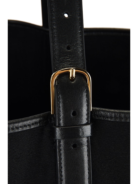 TOTEME ブラック Double ベルト トートバッグ Belted doublé tote black – TOTEME