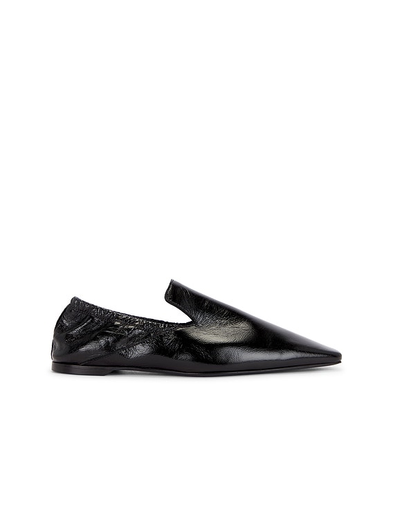 【アメリ】WAVE CUTTING PLATFORM LOAFER (M) 黒 Ameri（アメリ）の「WAVE CUTTING PLATFORM LOAFER（ローファー
