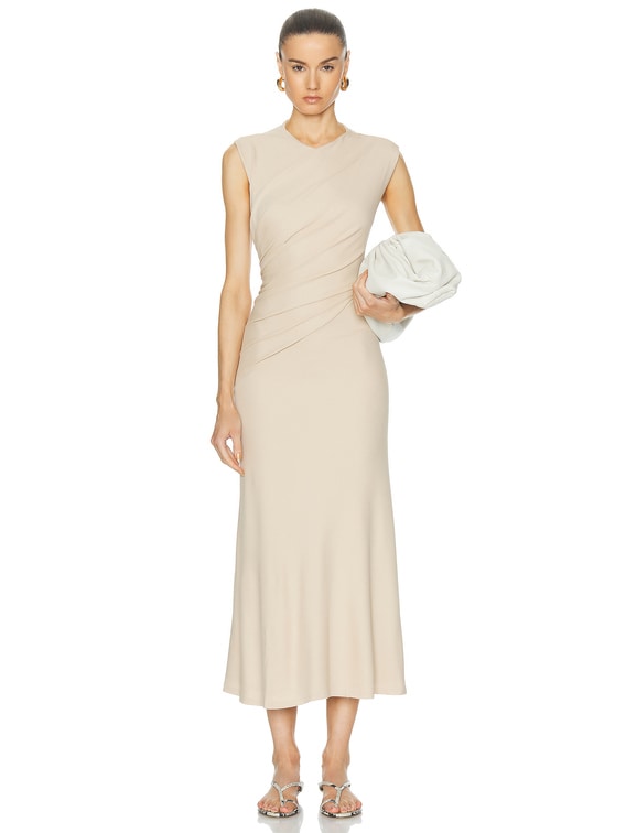 TOVE Amar Dress in Irish Cream | FWRD