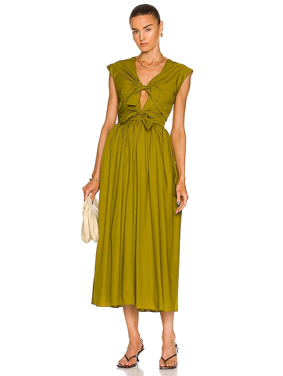 TOVE Sirena Dress in Chartreuse | FWRD