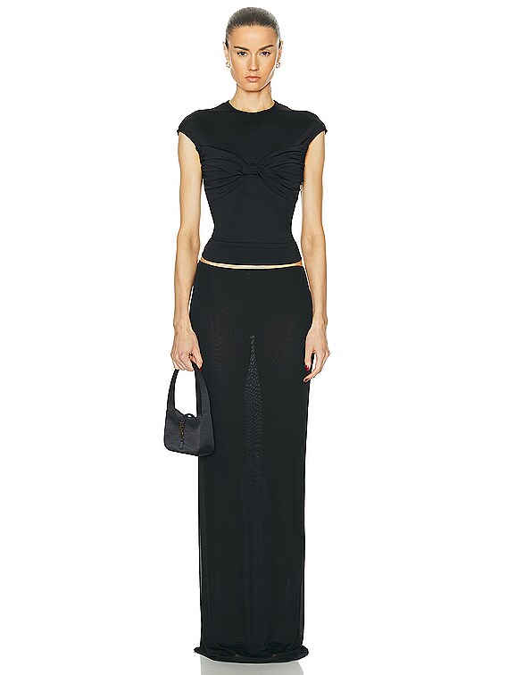 TOVE Paola Top in Black | FWRD