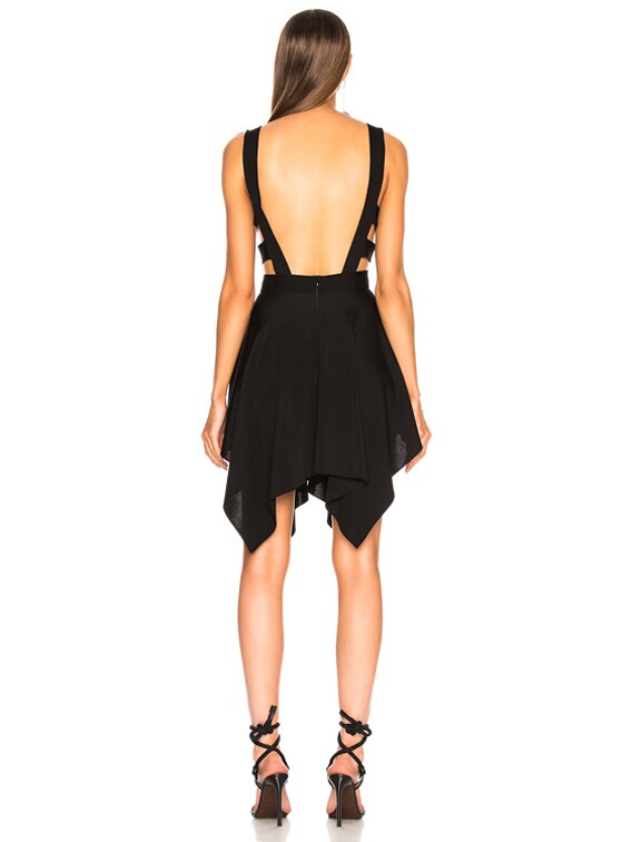 backless african print dress Francoise | White Cowl Neck Backless Maxi Dress With Lace Insert main image 0