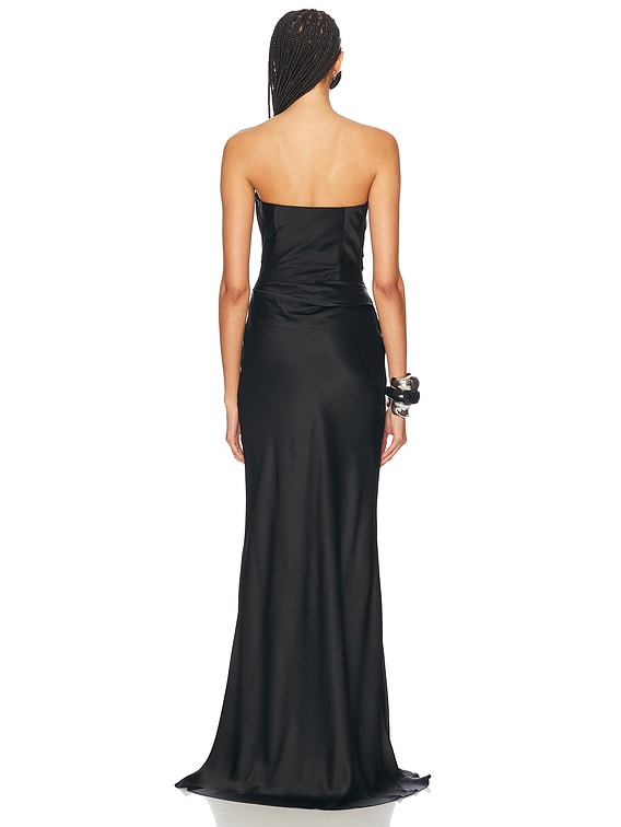 Cowl Bustier Gown