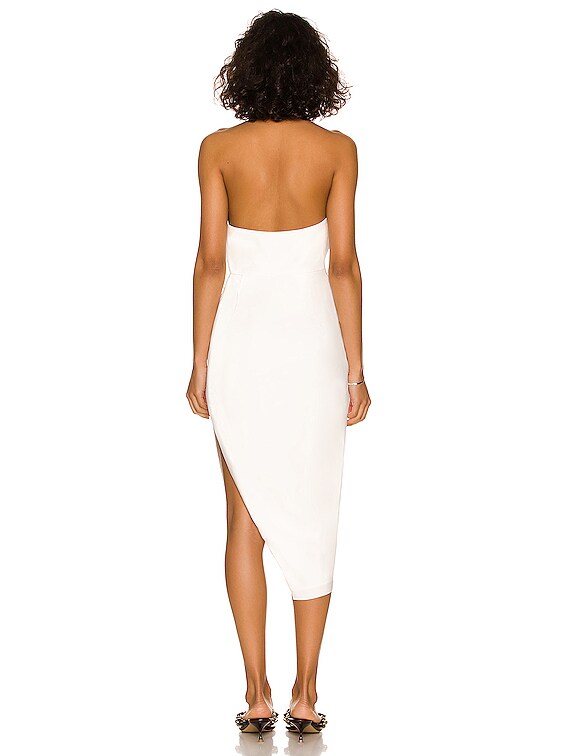 the sei cross front halter dress ASOS DESIGN Tall halter cross front maxi dress in swirl print
