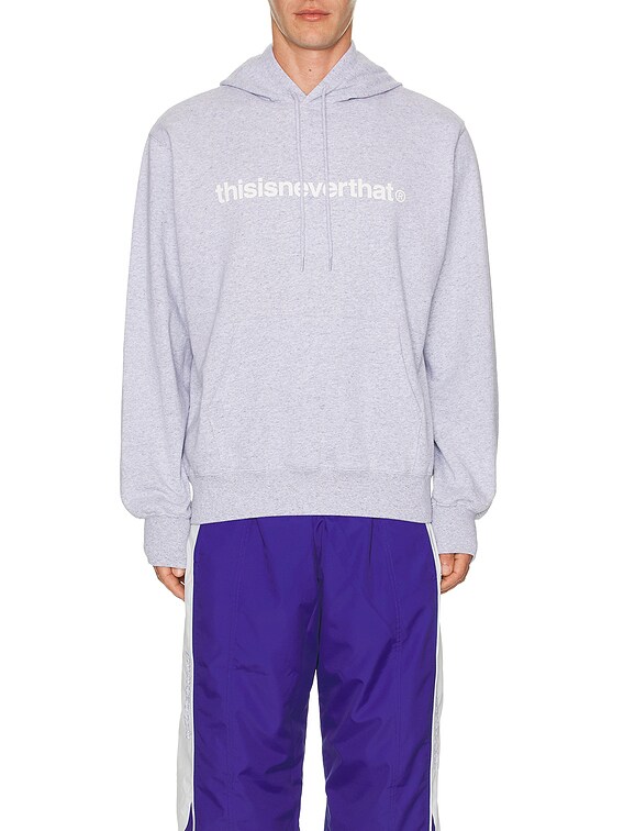 【THISISNEVERTHAT】(FW23) T-Logo Hoodie Heather Grey Weekends Chengdu - THISISNEVERTHAT T-Logo Hoodie Heather