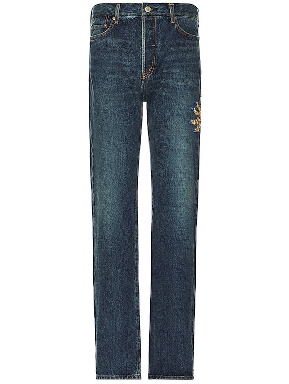 Undercover Hand Denim Jean in Indigo | FWRD Undercover Hand Denim Jean in Indigo | FWRD
