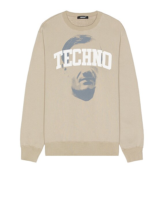 Undercover Techno Sweater in Beige | FWRD