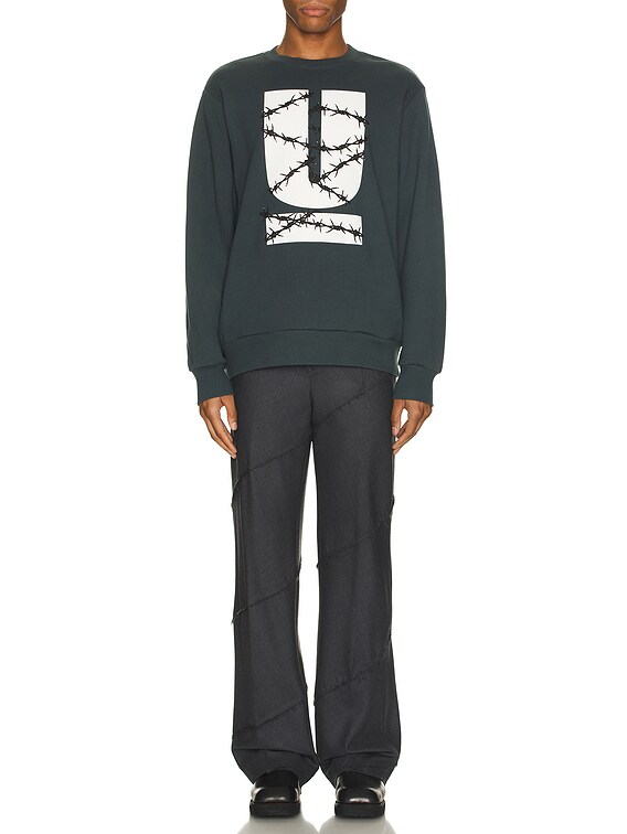 Undercover Sweater in Gray Green | FWRD