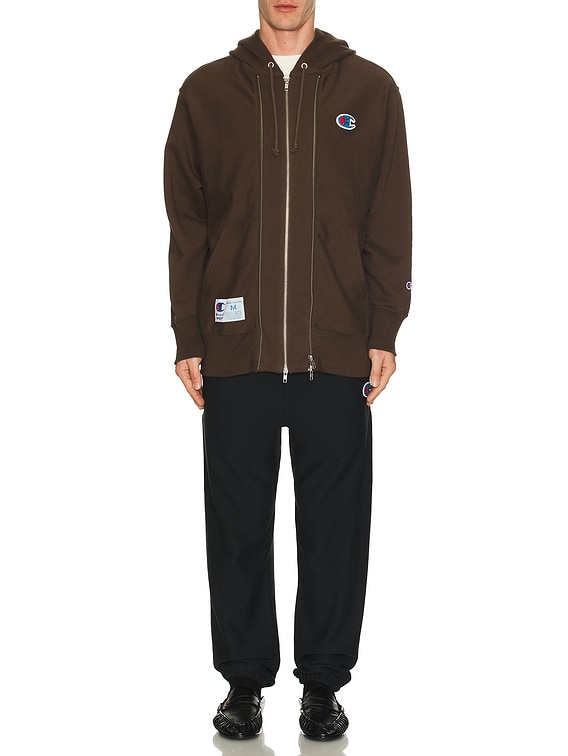 ふるさと納税 Undercover x FWRD | Brown in Hoodie Up Zip Champion コミック・アニメ
