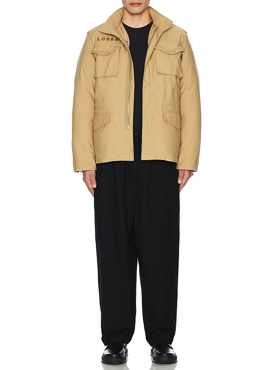 Undercover M-65 Jacket in Beige | FWRD