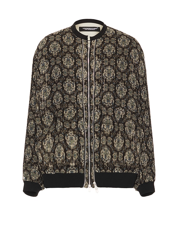 Undercover Full Zip Blouson in Black Base | FWRD