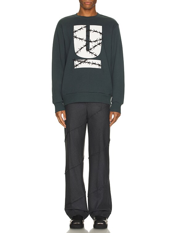 パンツ AUBERGE 25SS HURT Charcoal Black Size40 Sofie D'Hoore Pinot Relaxed Low Crotch Pants in Woven Graphite