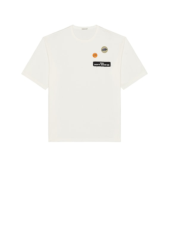 Undercover Crew Neck Tee in White | FWRD