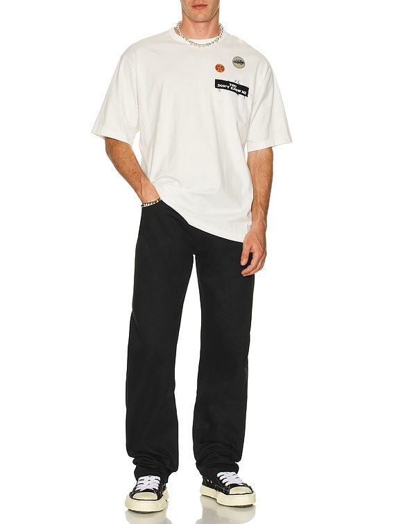 Undercover Crew Neck Tee in White | FWRD
