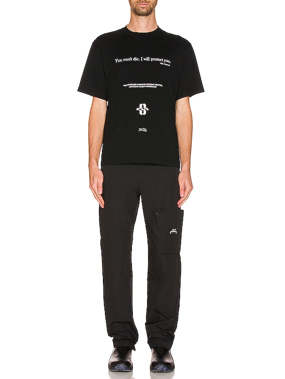 Undercover Evangelion Tee in Black | FWRD