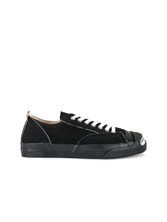 Undercover Canvas Logo Sneakers in Black | FWRD