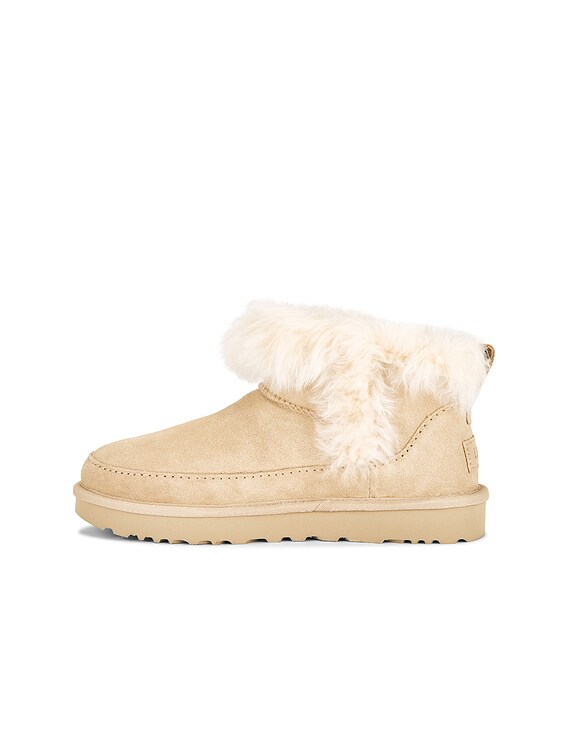 UGG Classic Ultra Mini Chalet Boot in Sandcastle | FWRD