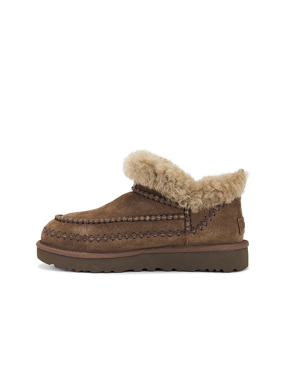 UGG Classic Ultra Mini Alpine Boot in Hickory | FWRD
