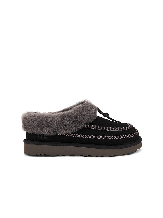 UGG Tasman Alpine Slipper in Black | FWRD