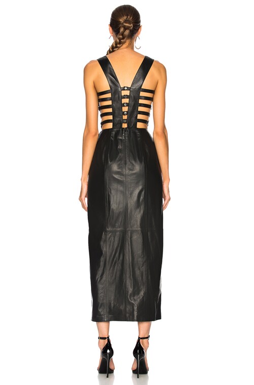 for FWRD Leather Cage Dress with Slit