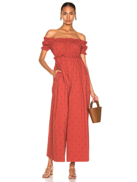 wrap jumpsuit wide leg