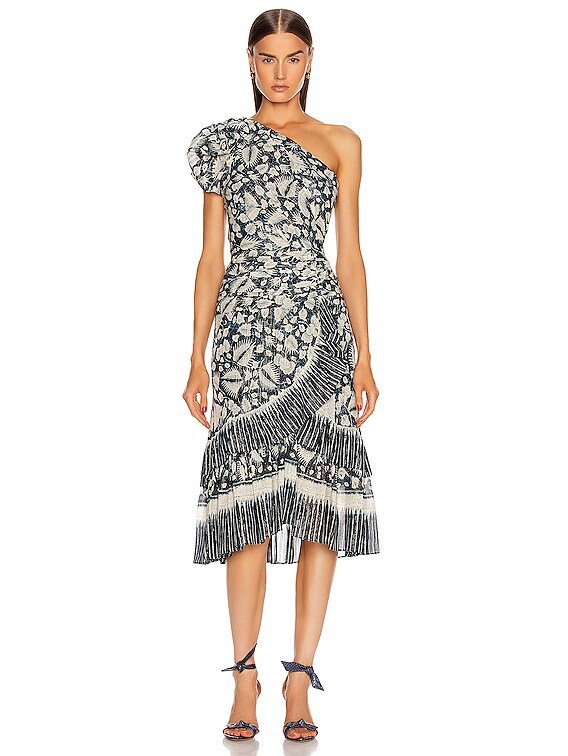 Ulla Johnson Anja Dress in Indigo | FWRD