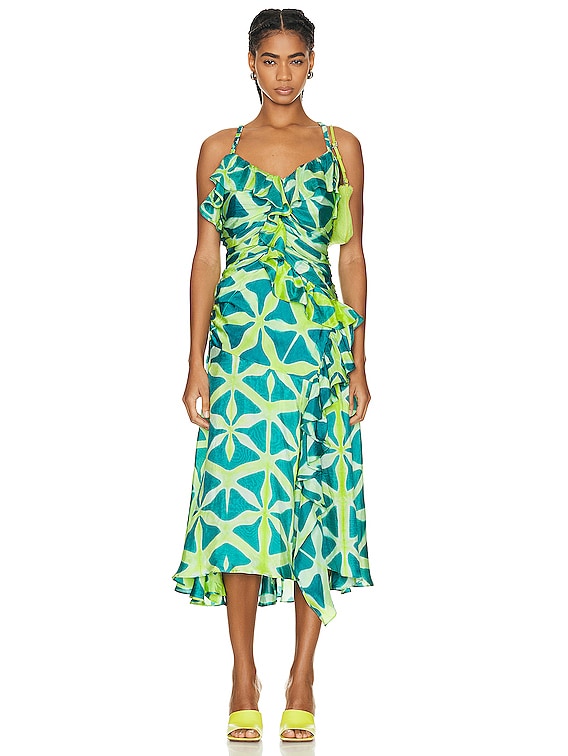 Ulla Johnson Zoya Dress in Citrine | FWRD