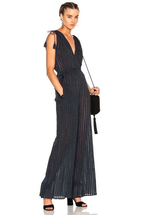 ulla johnson black jumpsuit