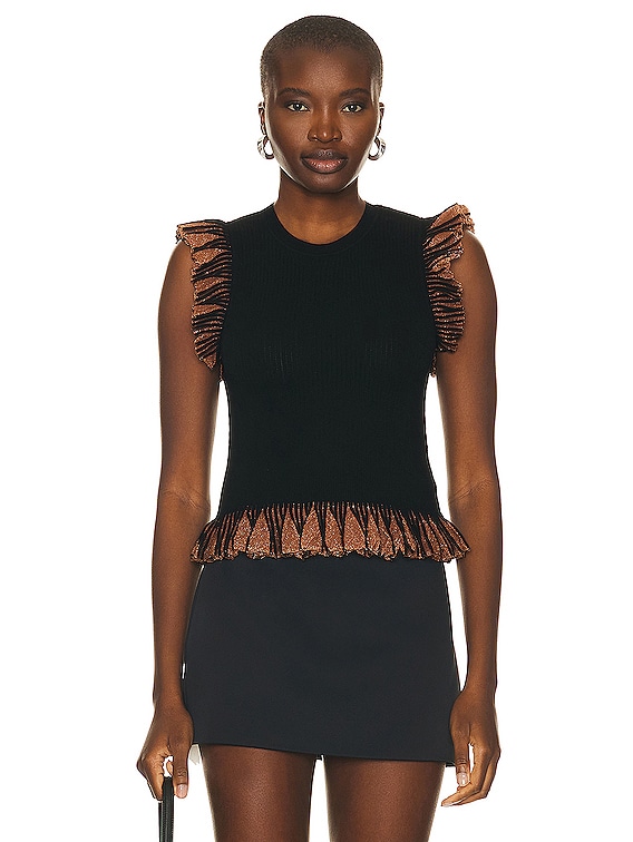 Ulla Johnson Leila Top in Gild | FWRD