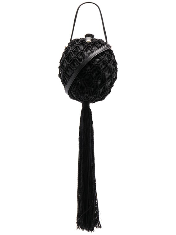 Ulla Johnson Leia Bag in Noir | FWRD