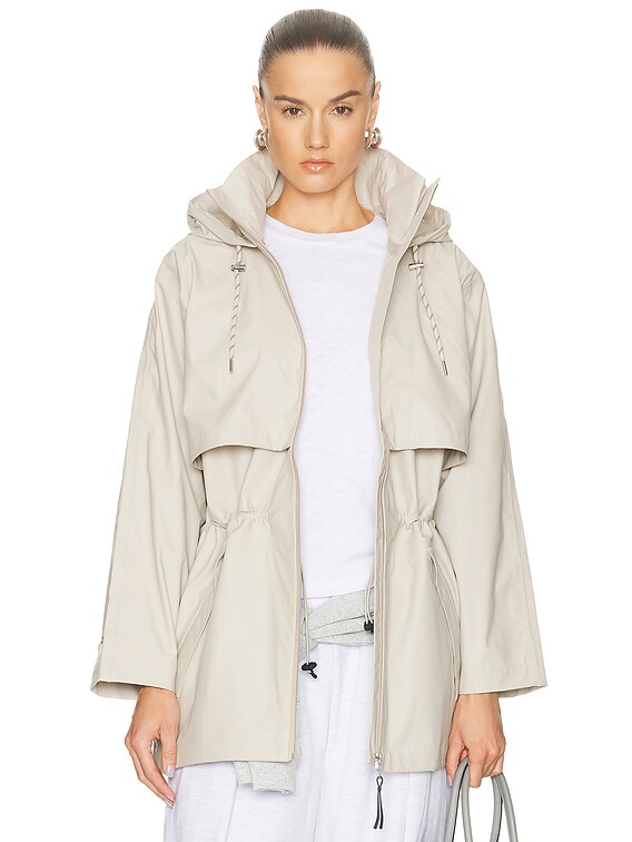 Varley Alyssa Rain Jacket in Silver Lining | FWRD