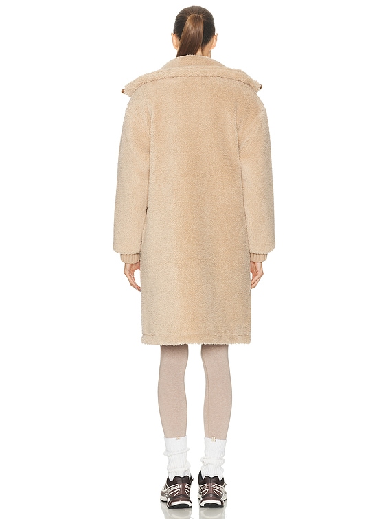 Varley Theia Reversible Coat in Light Taupe & Cocoa Dust | FWRD