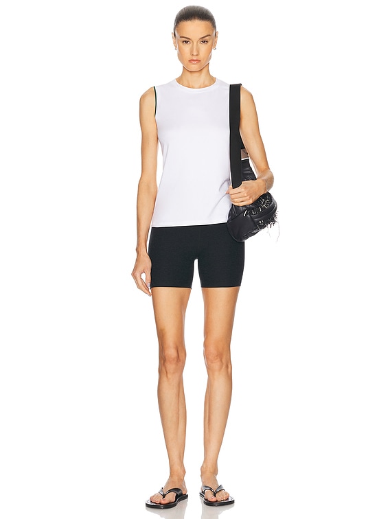 (取寄) バーリー レディース パフォーマンス タンク Varley women Arton Performance Tank White/Forest Varley Arton Performance Tank - White/Forest – SculptHouse