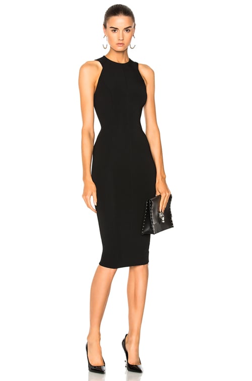 white christmas dresses Cut-Out Gown In Black – Victoria Beckham UK